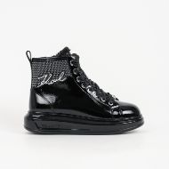Picture of KARL LAGERFELD WOMEN'S KAPRI SIGNIA SHINE STUDS HI SNEAKERS BLACK 1