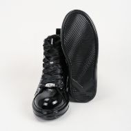 Picture of KARL LAGERFELD WOMEN'S KAPRI SIGNIA SHINE STUDS HI SNEAKERS BLACK 5