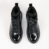 Picture of KARL LAGERFELD WOMEN'S KAPRI SIGNIA SHINE STUDS HI SNEAKERS BLACK 3