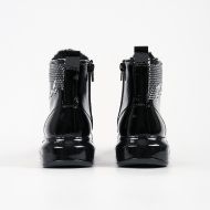 Picture of KARL LAGERFELD WOMEN'S KAPRI SIGNIA SHINE STUDS HI SNEAKERS BLACK 4