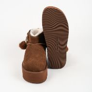 Picture of KARL LAGERFELD WOMEN'S THERMO CHARMS LOW BOOTS MID BROWN 5