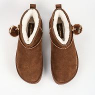 Picture of KARL LAGERFELD WOMEN'S THERMO CHARMS LOW BOOTS MID BROWN 3