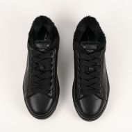 Picture of KARL LAGERFELD MEN'S KAPRI LUG MAISON KARL LINED SNEAKERS BLACK 3