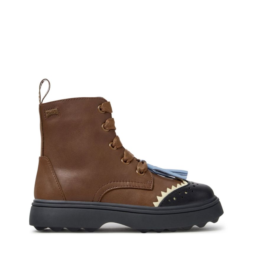 Снимка на CAMPER ДЕТСКИ БОТИ TWINS BROWN