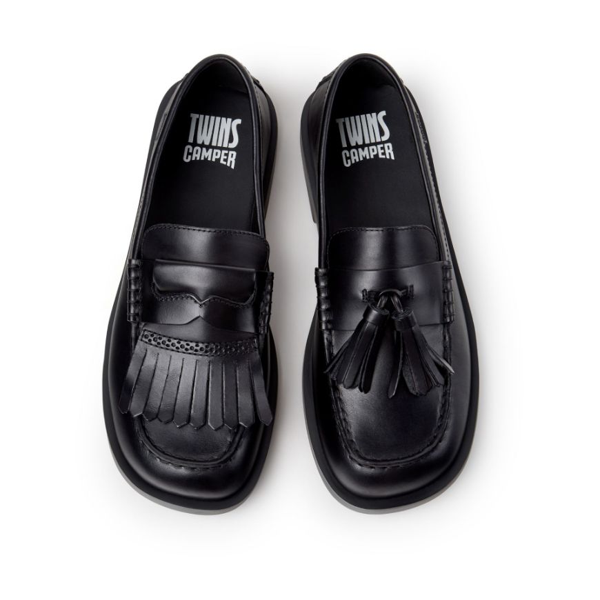 Picture of CAMPER MEN'S SHOES TWINS BLACK