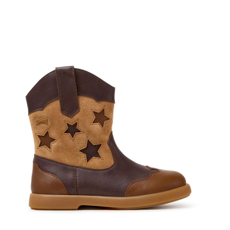 Снимка на CAMPER ДЕТСКИ БОТИ TWINS BROWN