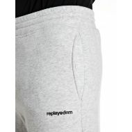 Снимка на REPLAY МЪЖКИ ПАНТАЛОН DNM REGULAR LIGHT TERRY JOGGERS ICE GREY MELANGE 6