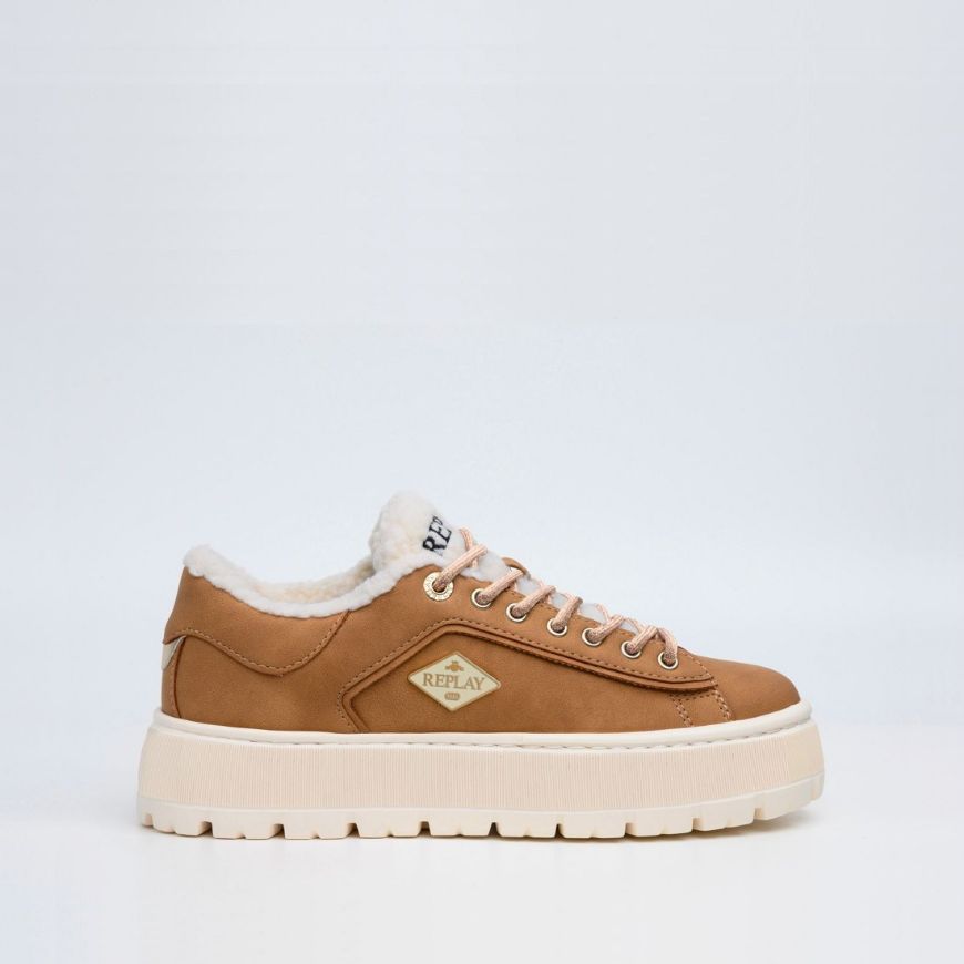 Снимка на REPLAY ДАМСКИ СПОРТНИ ОБУВКИ PAULETTE W SNEAKERS BEIGE