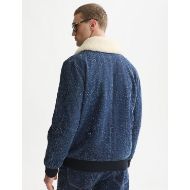 Picture of SCOTCH&SODA MEN'S DENIM FLIGHT JACKET - DEEP WEAVE 5