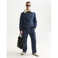 Picture of SCOTCH&SODA MEN'S DENIM FLIGHT JACKET - DEEP WEAVE 7