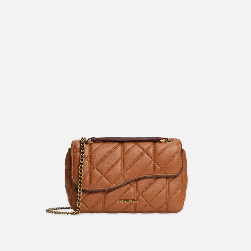 Picture of SCOTCH&SODA WOMEN'S CROSSBODY BAG - BROWN