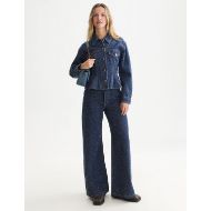 Picture of SCOTCH&SODA WOMEN'S WAVE SUPER WIDE LEG - DEEP WEAVE - DEEP WEAVE 7