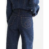Picture of SCOTCH&SODA WOMEN'S WAVE SUPER WIDE LEG - DEEP WEAVE - DEEP WEAVE 6