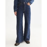 Picture of SCOTCH&SODA WOMEN'S WAVE SUPER WIDE LEG - DEEP WEAVE - DEEP WEAVE 4