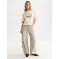Picture of SCOTCH&SODA WOMEN'S EVE MID RISE BARREL LEG - BURST CLOUD - BURST CLOUD 7