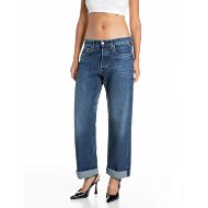 Снимка на REPLAY ДАМСКИ ДЕНИМ AUBRY AUBRY BOYFRIEND-FIT COTTON/LYOCELL DENIM JEANS DARK BLUE 1