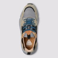 Снимка на FLOWER MOUNTAIN МЪЖКИ СПОРТНИ ОБУВКИ YAMANO 3 MAN SUEDE AND TECHNICAL FABRIC SNEAKERS - DARK BEIGE-G 5
