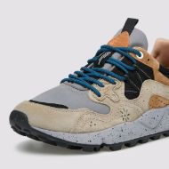 Снимка на FLOWER MOUNTAIN МЪЖКИ СПОРТНИ ОБУВКИ YAMANO 3 MAN SUEDE AND TECHNICAL FABRIC SNEAKERS - DARK BEIGE-G 3