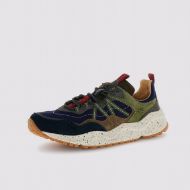 Снимка на FLOWER MOUNTAIN МЪЖКИ СПОРТНИ ОБУВКИ SANCHIA UNI SUEDE AND FABRIC SNEAKERS - BLACK-BROWN-MUD 2