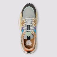 Снимка на FLOWER MOUNTAIN ДАМСКИ СПОРТНИ ОБУВКИ YAMANO 3 UNI SUEDE AND PONY HAIR AND FABRIC SNEAKERS - DARK GR 5