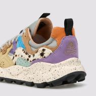 Снимка на FLOWER MOUNTAIN ДАМСКИ СПОРТНИ ОБУВКИ YAMANO 3 UNI SUEDE AND PONY HAIR AND FABRIC SNEAKERS - DARK GR 4