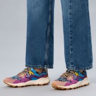 Снимка на FLOWER MOUNTAIN ДАМСКИ СПОРТНИ ОБУВКИ YAMANO 3 UNI CAPSULE/KATSUO-SASHI COTTON - CIPRIA-BORDEAUX-VIO 7
