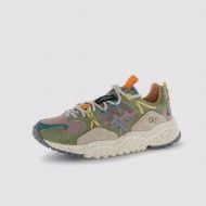 Снимка на FLOWER MOUNTAIN ДАМСКИ СПОРТНИ ОБУВКИ YAMABUSHI WOMAN SUEDE AND FABRIC SNEAKERS - MUD-CLAY-BEIGE 2