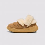 Снимка на FLOWER MOUNTAIN ДАМСКИ СПОРТНИ ОБУВКИ FAMI SLIPPER UNI SUEDE AND WOOL SNEAKERS - BROWN 1