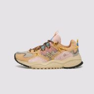 Снимка на FLOWER MOUNTAIN ДАМСКИ СПОРТНИ ОБУВКИ YAMABUSHI WOMAN SUEDE AND FABRIC SNEAKERS - COGNAC-TAUPE-PINK 1