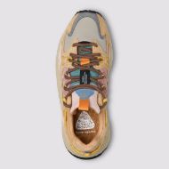 Снимка на FLOWER MOUNTAIN ДАМСКИ СПОРТНИ ОБУВКИ YAMABUSHI WOMAN SUEDE AND FABRIC SNEAKERS - COGNAC-TAUPE-PINK 3