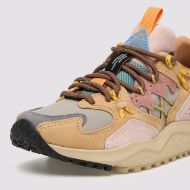 Снимка на FLOWER MOUNTAIN ДАМСКИ СПОРТНИ ОБУВКИ YAMABUSHI WOMAN SUEDE AND FABRIC SNEAKERS - COGNAC-TAUPE-PINK 5