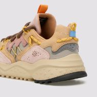 Снимка на FLOWER MOUNTAIN ДАМСКИ СПОРТНИ ОБУВКИ YAMABUSHI WOMAN SUEDE AND FABRIC SNEAKERS - COGNAC-TAUPE-PINK 6