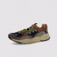 Снимка на FLOWER MOUNTAIN МЪЖКИ СПОРТНИ ОБУВКИ YAMABUSHI MAN SUEDE AND FABRIC SNEAKERS - BROWN-BLACK-MUD 2