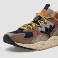 Снимка на FLOWER MOUNTAIN МЪЖКИ СПОРТНИ ОБУВКИ YAMABUSHI MAN SUEDE AND FABRIC SNEAKERS - BROWN-BLACK-MUD 5