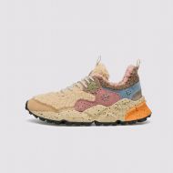 Снимка на FLOWER MOUNTAIN ДАМСКИ СПОРТНИ ОБУВКИ KOTETSU WOMAN SUEDE AND TEDDY FABRIC SNEAKERS - COGNAC-BEIGE-C 1
