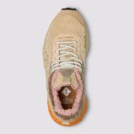 Снимка на FLOWER MOUNTAIN ДАМСКИ СПОРТНИ ОБУВКИ KOTETSU WOMAN SUEDE AND TEDDY FABRIC SNEAKERS - COGNAC-BEIGE-C 5