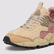 Снимка на FLOWER MOUNTAIN ДАМСКИ СПОРТНИ ОБУВКИ KOTETSU WOMAN SUEDE AND TEDDY FABRIC SNEAKERS - COGNAC-BEIGE-C 3