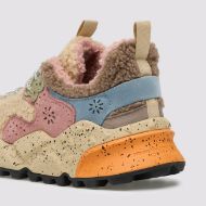 Снимка на FLOWER MOUNTAIN ДАМСКИ СПОРТНИ ОБУВКИ KOTETSU WOMAN SUEDE AND TEDDY FABRIC SNEAKERS - COGNAC-BEIGE-C 4