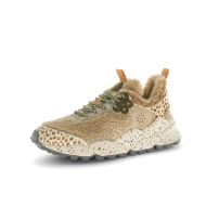 Снимка на FLOWER MOUNTAIN ДАМСКИ СПОРТНИ ОБУВКИ KOTETSU WOMAN SUEDE AND TEDDY FABRIC SNEAKERS - BEIGE-COGNAC 2