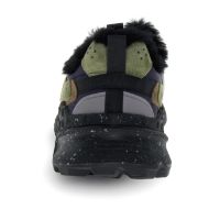 Снимка на FLOWER MOUNTAIN МЪЖКИ СПОРТНИ ОБУВКИ RULIS MAN SUEDE/FABRIC AND WOOL SNEAKERS - DARK BROWN-BLACK 4