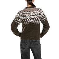 Снимка на REPLAY ДАМСКА ЖИЛЕТКА WOOL ALPACA BLEND CARDIGAN BARK&NUT MELANGE 2