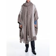 Снимка на REPLAY ДАМСКИ ПУЛОВЕР OVERSIZED WOOL ALPACA BLEND KNITWEAR NUT&LIGHT TALPE MELANG 1