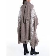Снимка на REPLAY ДАМСКИ ПУЛОВЕР OVERSIZED WOOL ALPACA BLEND KNITWEAR NUT&LIGHT TALPE MELANG 3