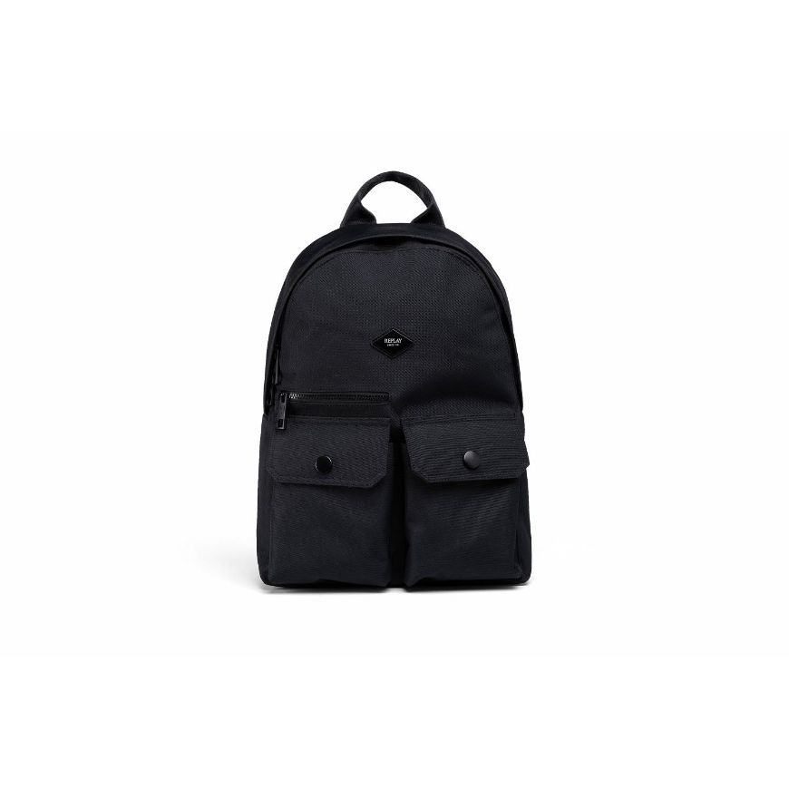 Снимка на REPLAY МЪЖКА РАНИЦА WITH DIAMOND LOGO AND ZIP BLACK