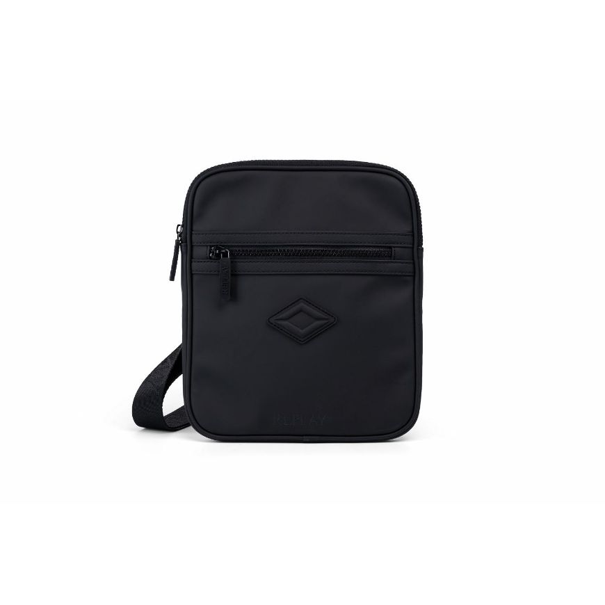 Снимка на REPLAY МЪЖКА ЧАНТА RUBBERISED CROSSBODYBAG BLACK