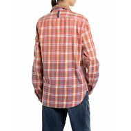 Снимка на REPLAY ДАМСКА РИЗА BOYFRIEND CHECKED SHIRT RED/AZURE/BROWN/ECRU/L.YELLOW 2