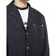 Снимка на REPLAY INC. INDIGO COTTON DENIM BLAZER DARK BLUE 4