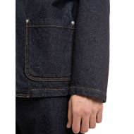 Снимка на REPLAY INC. INDIGO COTTON DENIM BLAZER DARK BLUE 6