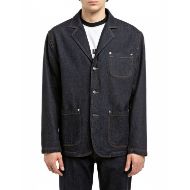 Снимка на REPLAY INC. INDIGO COTTON DENIM BLAZER DARK BLUE 1