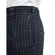 Picture of REPLAY INC. STRAIGHT-FIT SLATER CHINOS STRIPED DENIM DARK BLUE 5